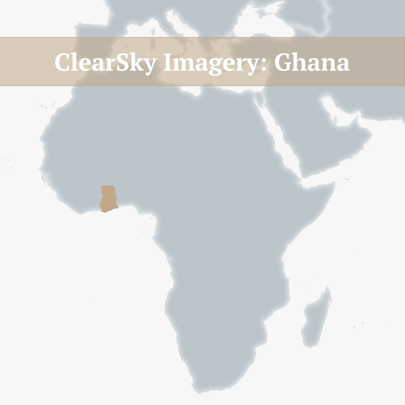 ClearSky Imagery - Ghana | Resilience Constellation